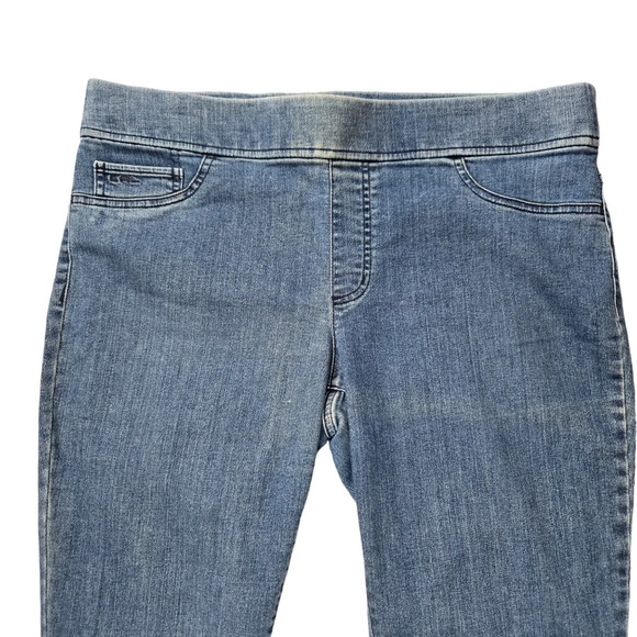 Lauren Ralph Lauren Blue Pull-On Jeggings Jeans - Picture 3 of 15